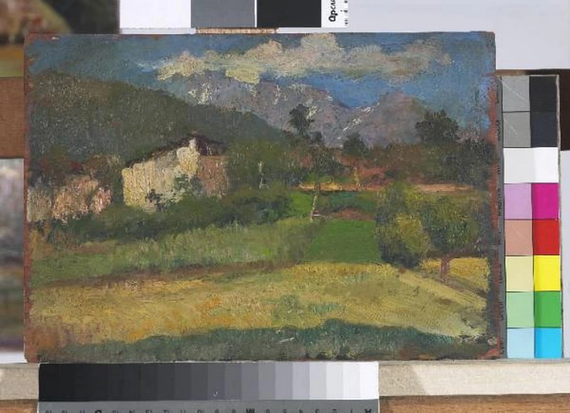 155-Paesaggio montano-Sistema Museale Montichiari Musei. Civica Pinacoteca Antonio e Laura Pasinetti-1  